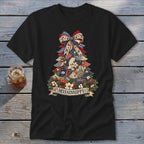 Mississippi Faux Patchwork Christmas Tree Classic Tee