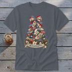 Mississippi Faux Patchwork Christmas Tree Classic Tee