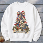 Mississippi Faux Patchwork Christmas Tree Sweatshirt