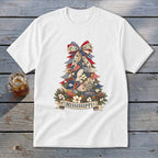 Mississippi Faux Patchwork Christmas Tree Youth Tee