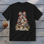 Mississippi Faux Patchwork Christmas Tree Youth Tee