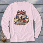 Mississippi Faux Patchwork Pumpkin Long Sleeve Tee