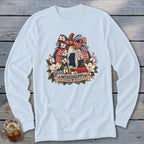 Mississippi Faux Patchwork Pumpkin Long Sleeve Tee