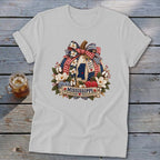 Mississippi Faux Patchwork Pumpkin Softstyle Tee