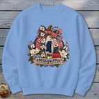 Mississippi Faux Patchwork Pumpkin Sweatshirt