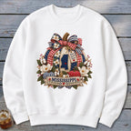 Mississippi Faux Patchwork Pumpkin Sweatshirt