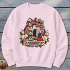 Mississippi Faux Patchwork Pumpkin Sweatshirt