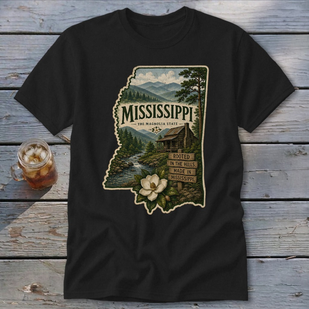 Mississippi Homeplace Scene Classic Tee
