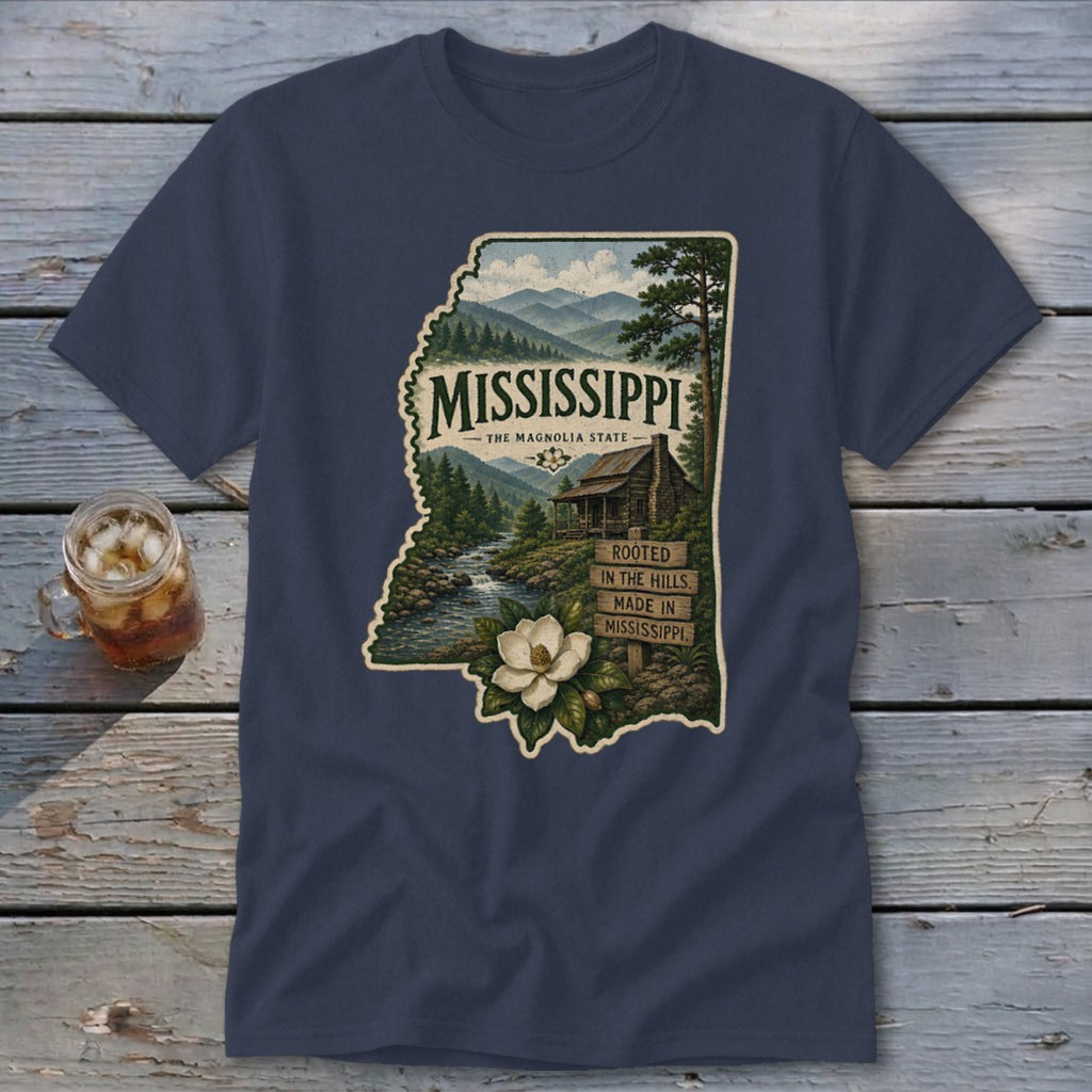 Mississippi Homeplace Scene Classic Tee