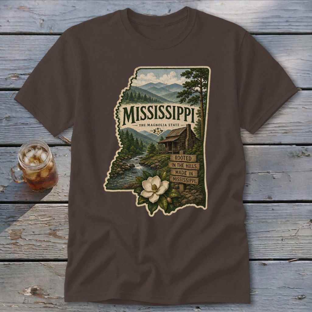Mississippi Homeplace Scene Classic Tee