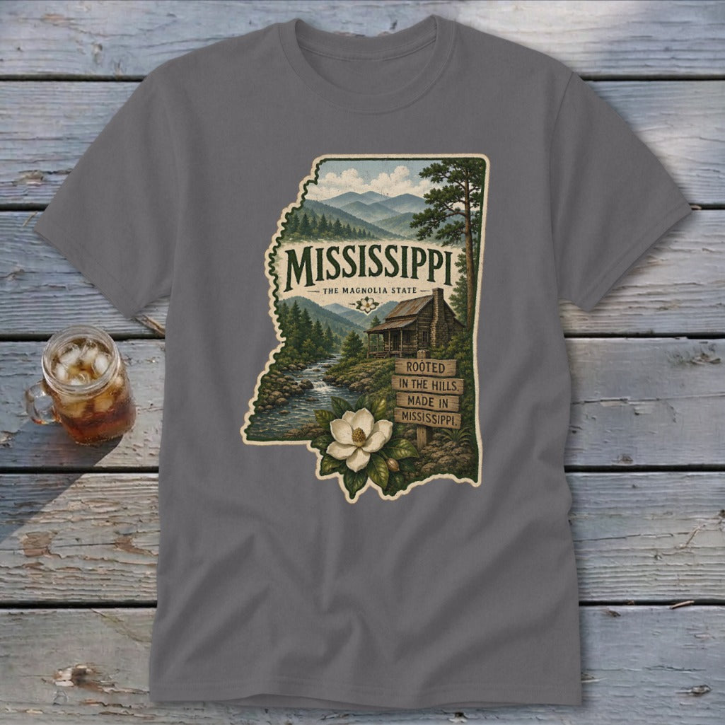 Mississippi Homeplace Scene Classic Tee