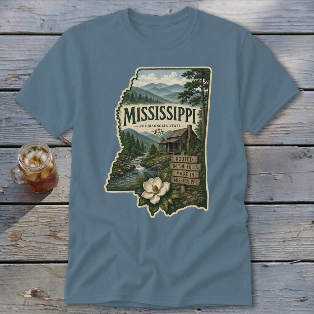 Mississippi Homeplace Scene Classic Tee