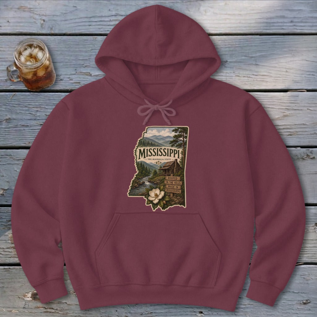 Mississippi Homeplace Scene Hoodie