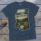 Mississippi Homeplace Scene Signature Tee