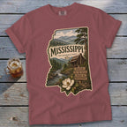 Mississippi Homeplace Scene Signature Tee