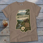 Mississippi Homeplace Scene Signature Tee