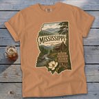 Mississippi Homeplace Scene Signature Tee