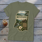 Mississippi Homeplace Scene Softstyle Tee