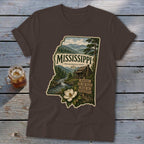 Mississippi Homeplace Scene Softstyle Tee
