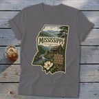 Mississippi Homeplace Scene Softstyle Tee