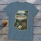 Mississippi Homeplace Scene Softstyle Tee