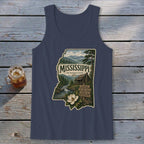 Mississippi Homeplace Scene Tank Top