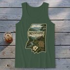 Mississippi Homeplace Scene Tank Top