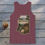 Mississippi Homeplace Scene Tank Top
