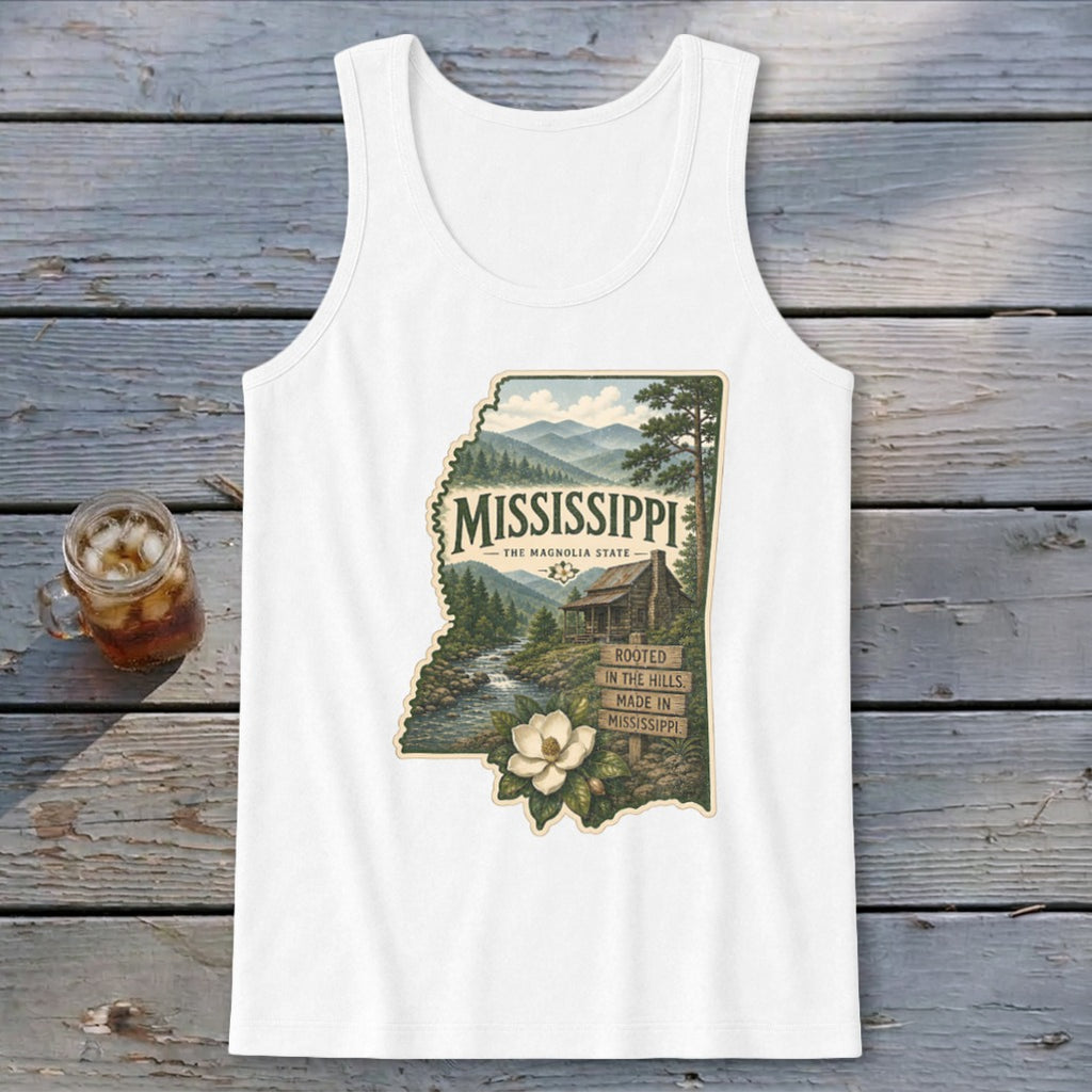 Mississippi Homeplace Scene Tank Top