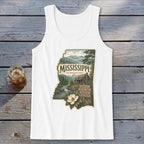 Mississippi Homeplace Scene Tank Top