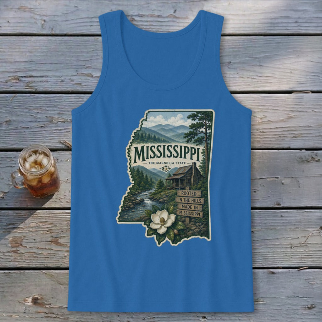 Mississippi Homeplace Scene Tank Top