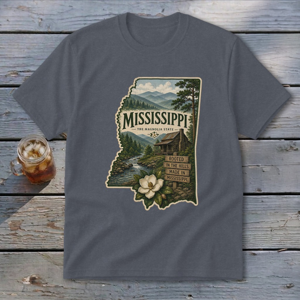 Mississippi Homeplace Scene Youth Tee