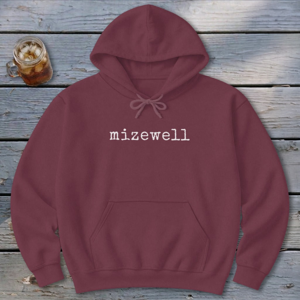 Mizewell Typewriter Hoodie