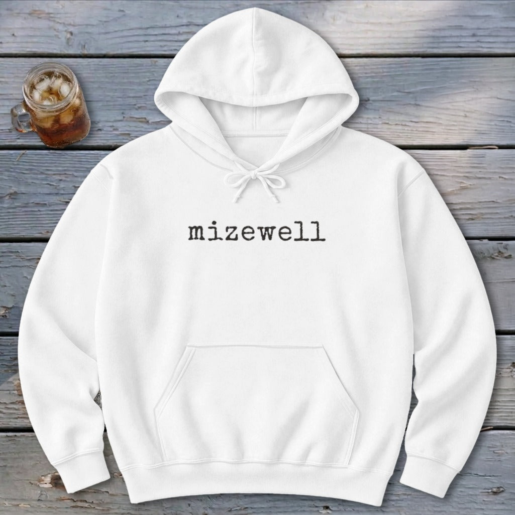 Mizewell Typewriter Hoodie
