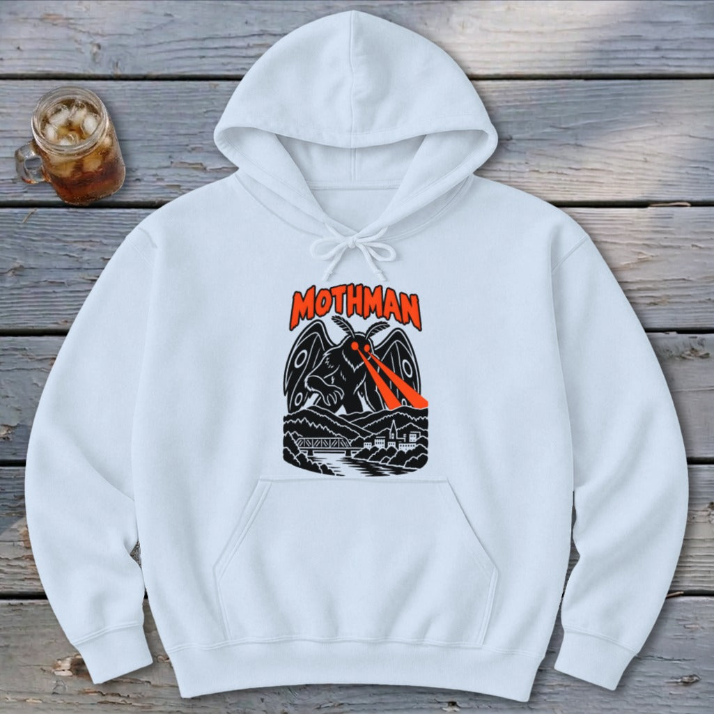 Mothman Over the Ohio Hoodie