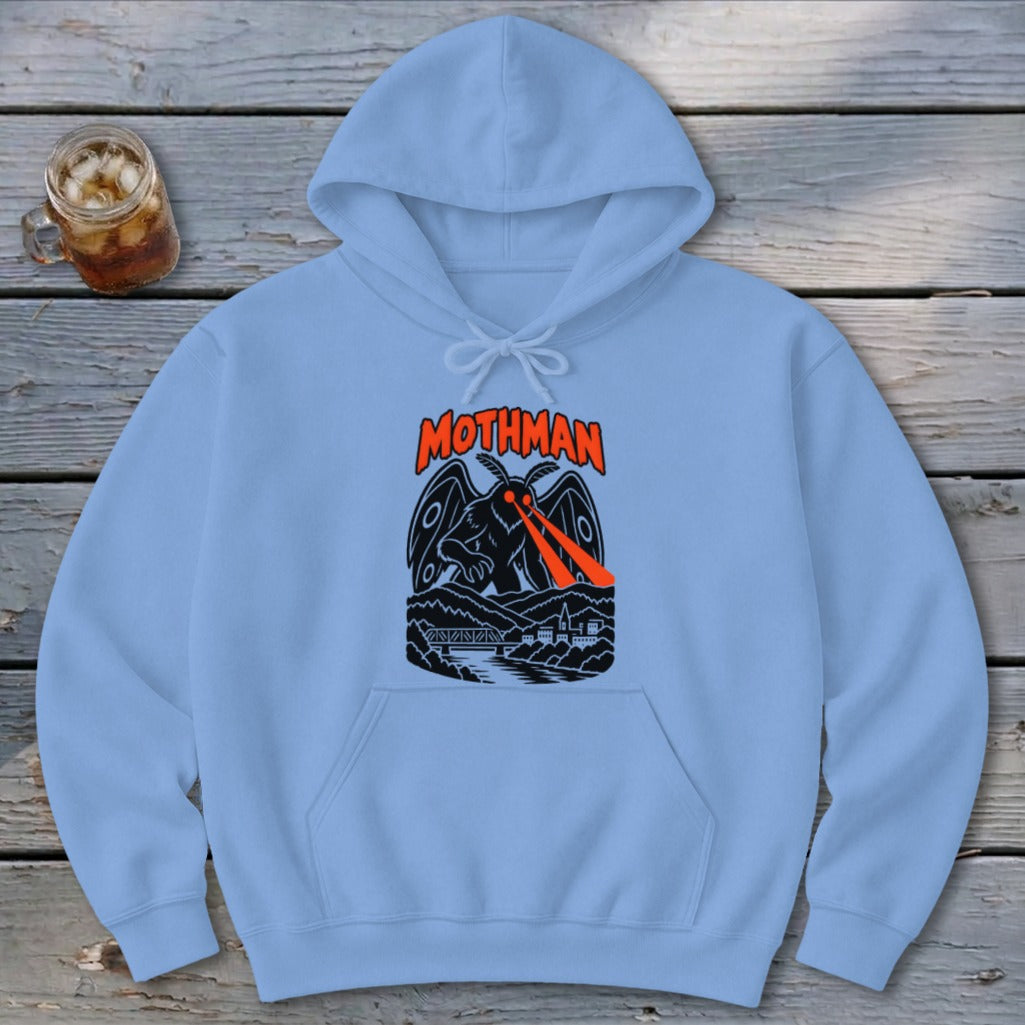 Mothman Over the Ohio Hoodie