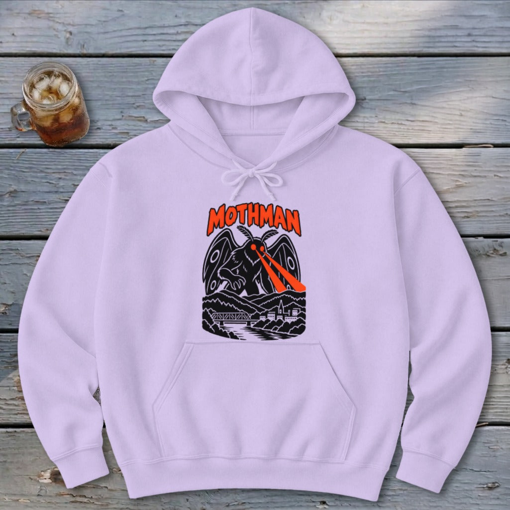 Mothman Over the Ohio Hoodie
