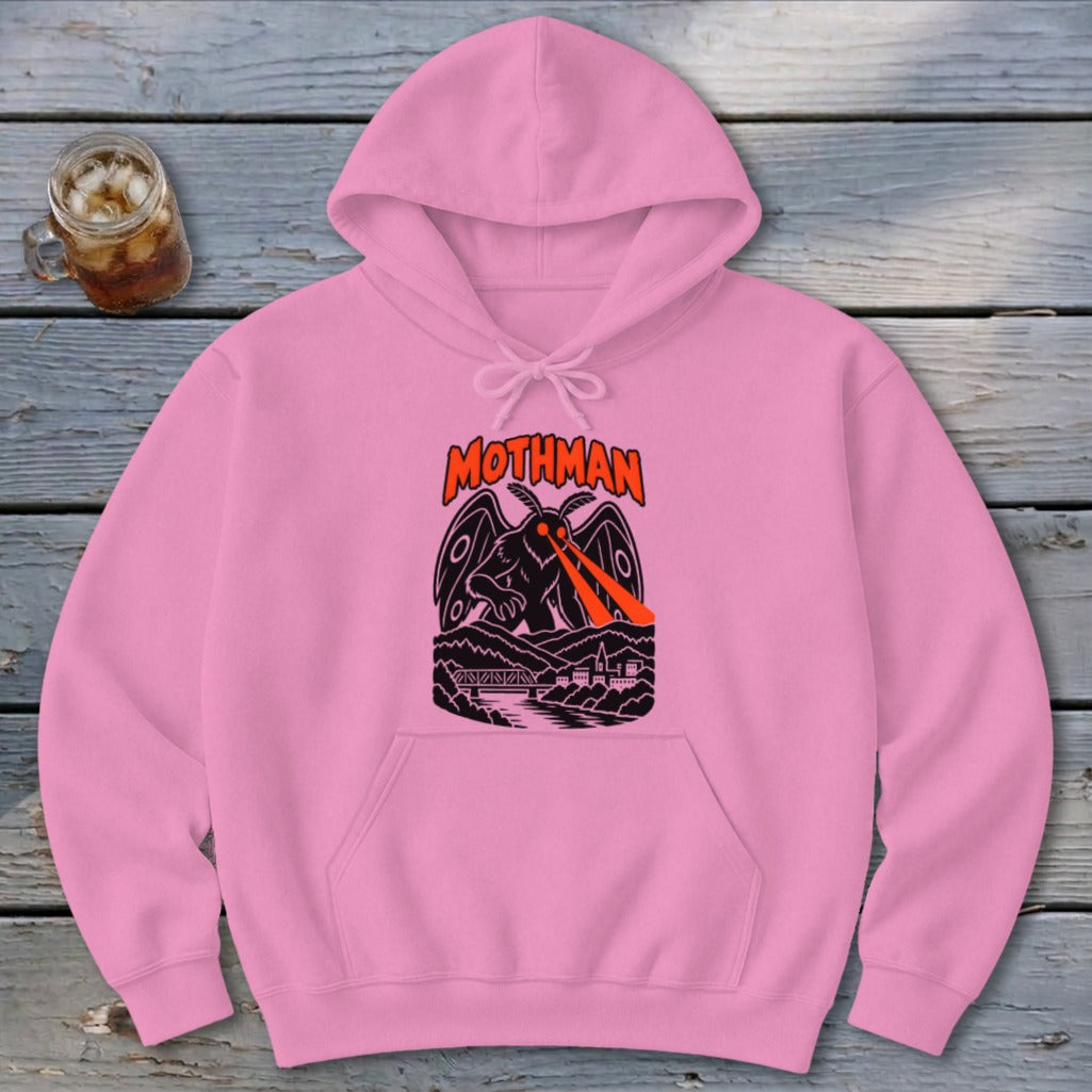 Mothman Over the Ohio Hoodie