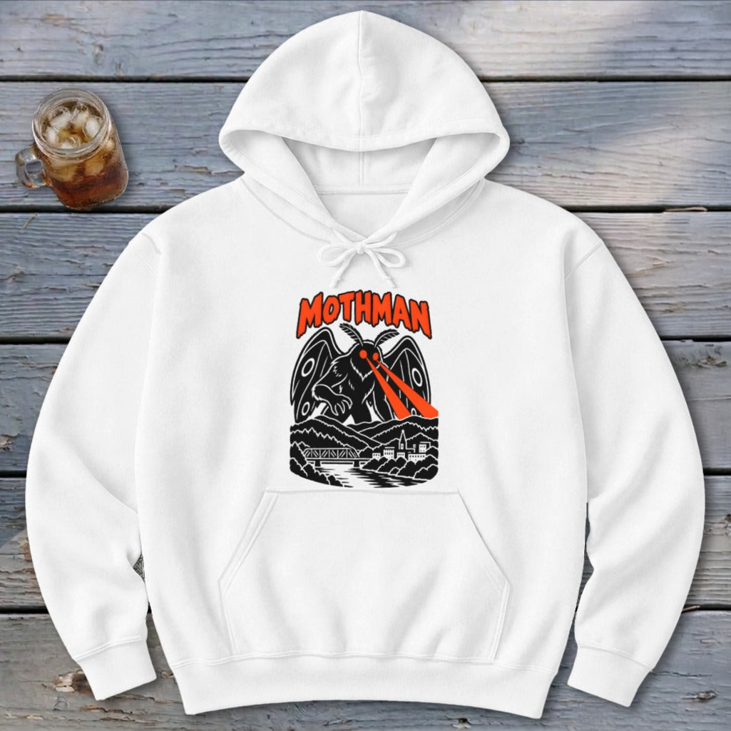 Mothman Over the Ohio Hoodie