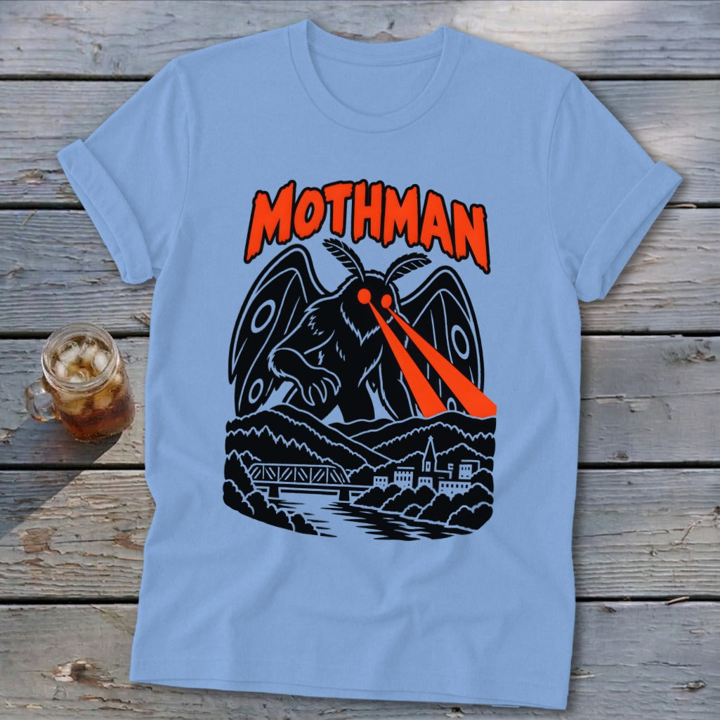 Mothman Over the Ohio Softstyle Tee