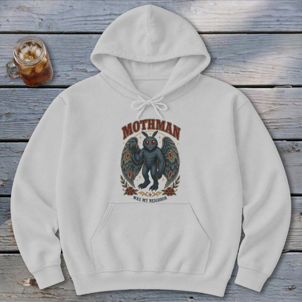 Mothman Was My Neighbor Hoodie
