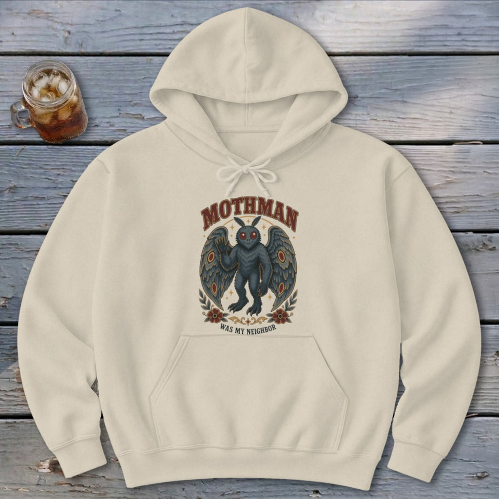 Mothman Was My Neighbor Hoodie