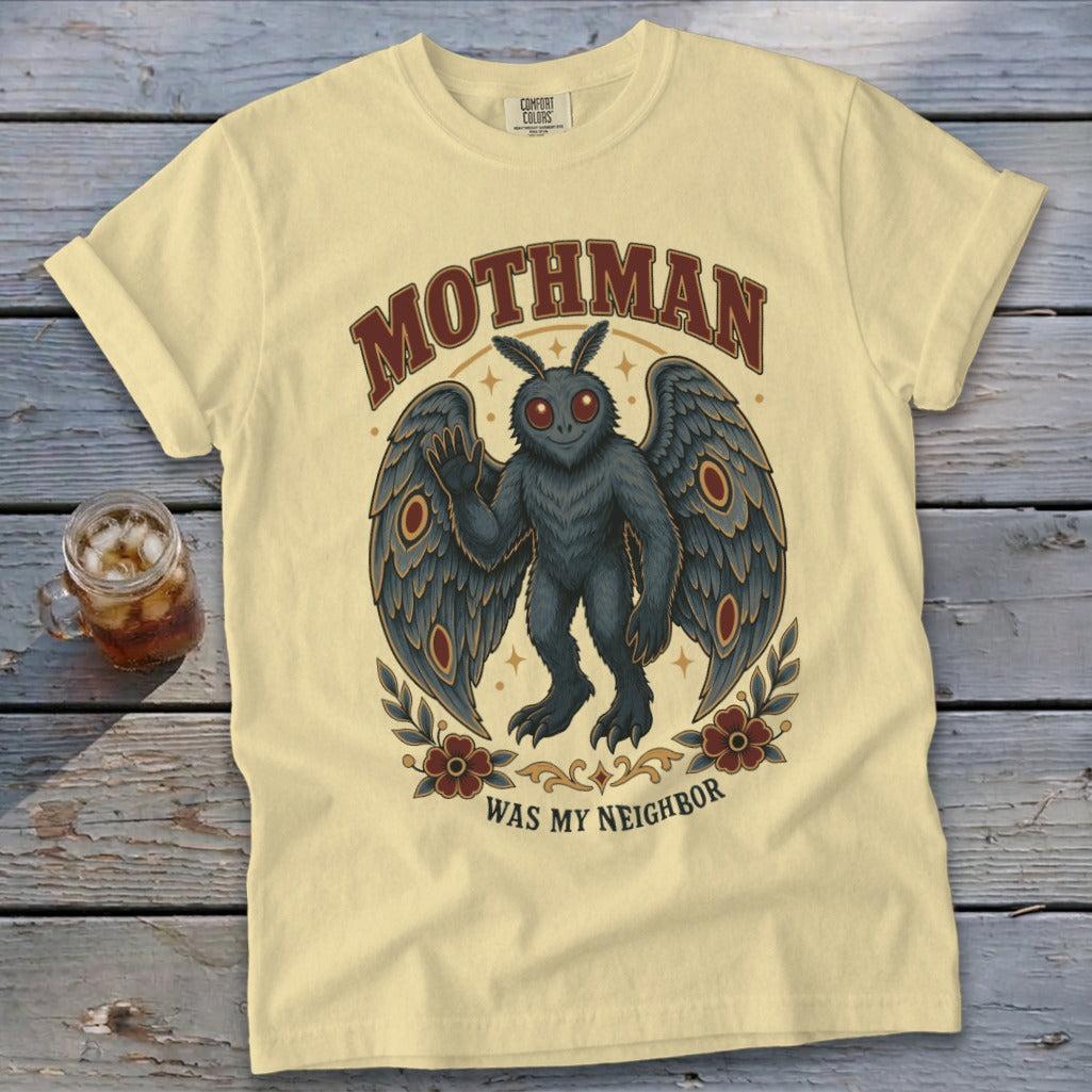 Mothman Was My Neighbor Signature Tee