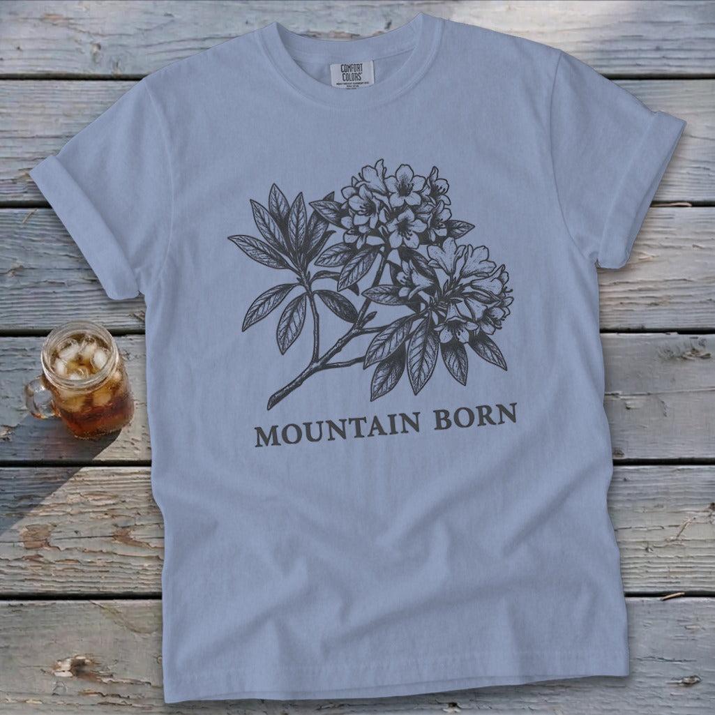 Mountain Born Floral Signature Tee