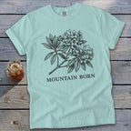 Mountain Born Floral Signature Tee