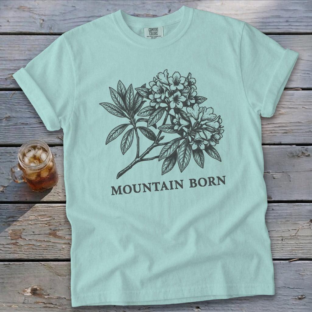 Mountain Born Floral Signature Tee