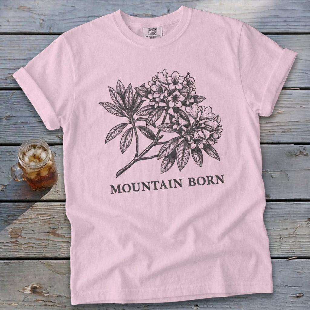Mountain Born Floral Signature Tee