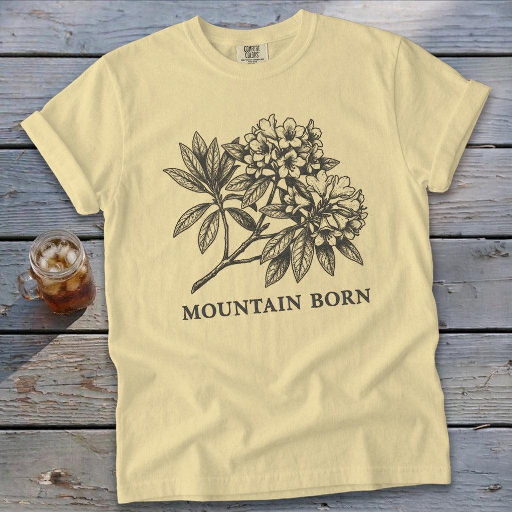 Mountain Born Floral Signature Tee