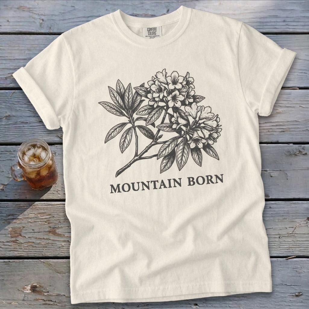 Mountain Born Floral Signature Tee