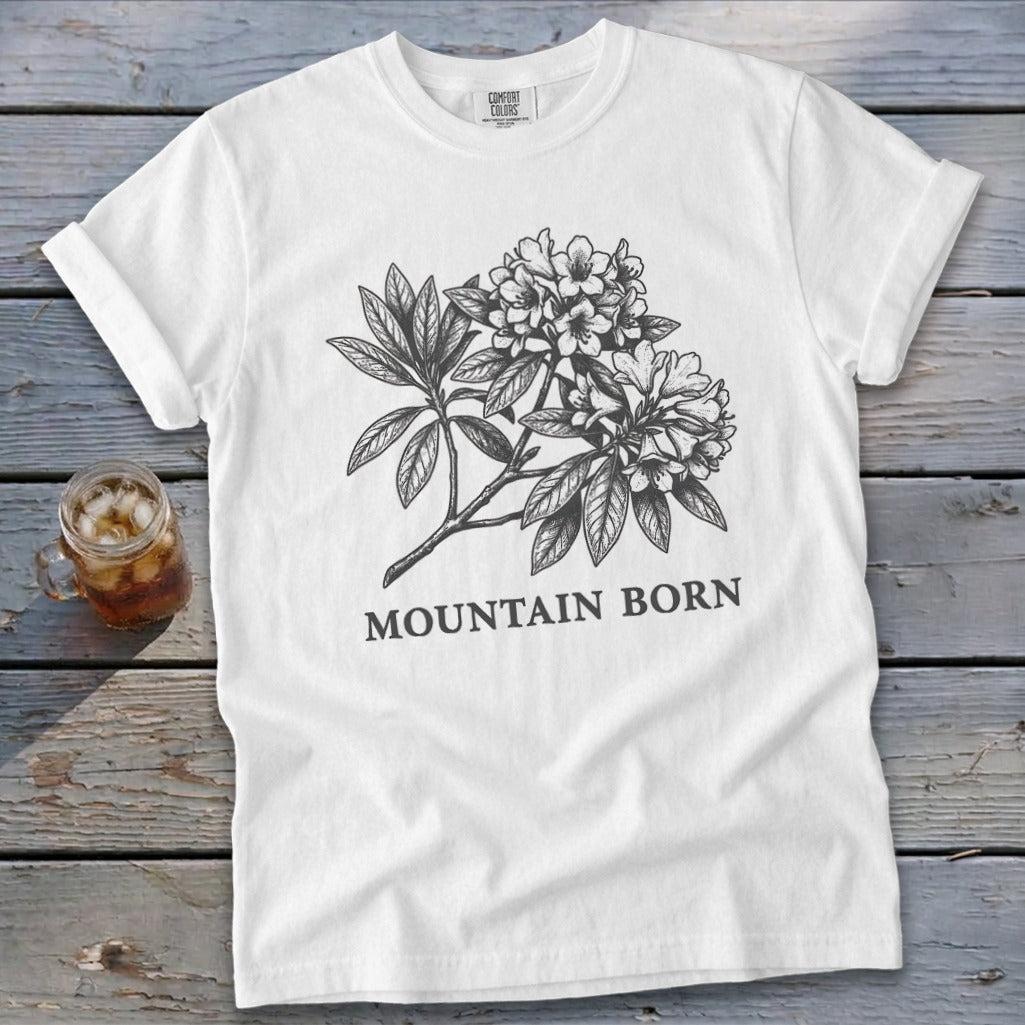 Mountain Born Floral Signature Tee